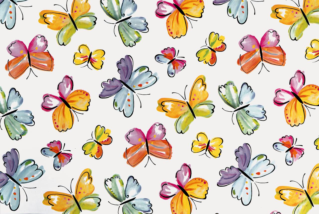 картинка 0377-346 D-C-fix 2х0.45м Пленка самоклеющаяся Декор бабочки от магазина
