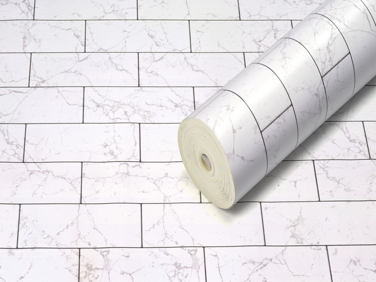 картинка 270-1014 CERAMICS - Стеновое покрытие рулонное (67.5см х 4м) Мрамор от магазина