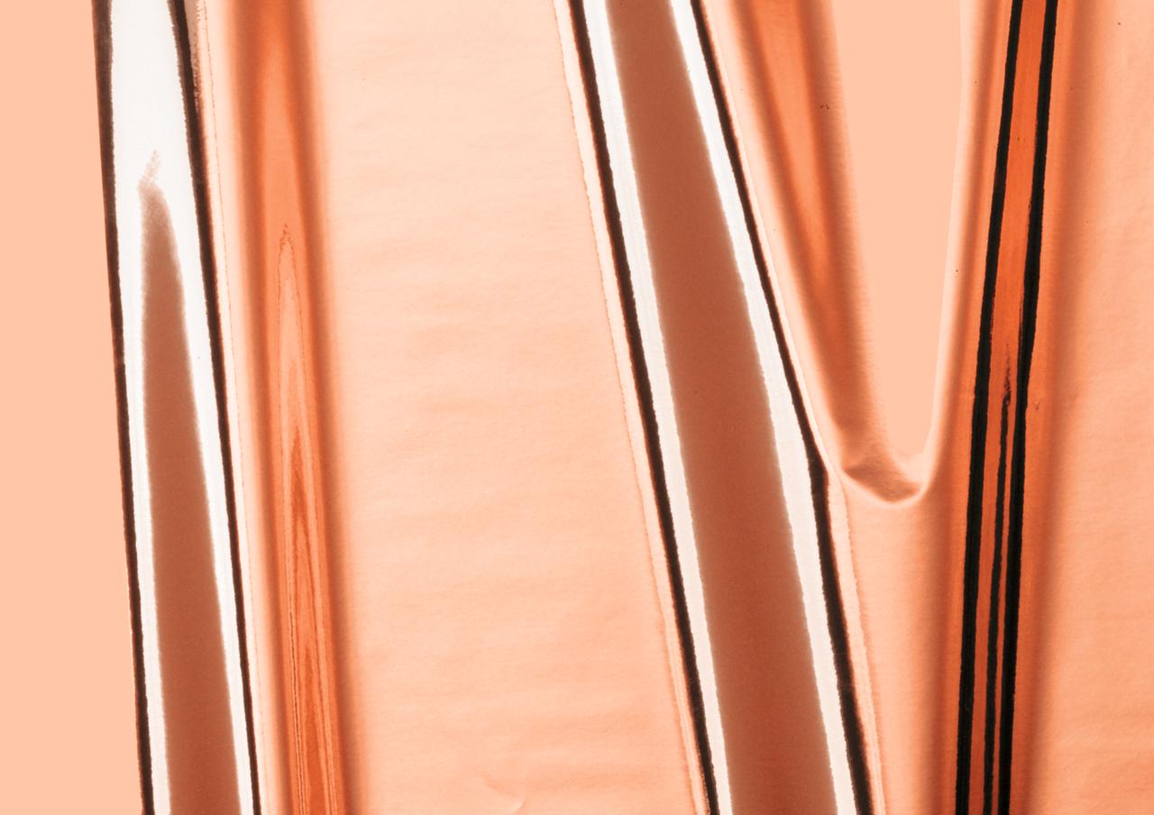картинка 0010-347 D-C-fix 1.5х0.45м Пленка самоклеющаяся Металлик розовое золото глянец от магазина