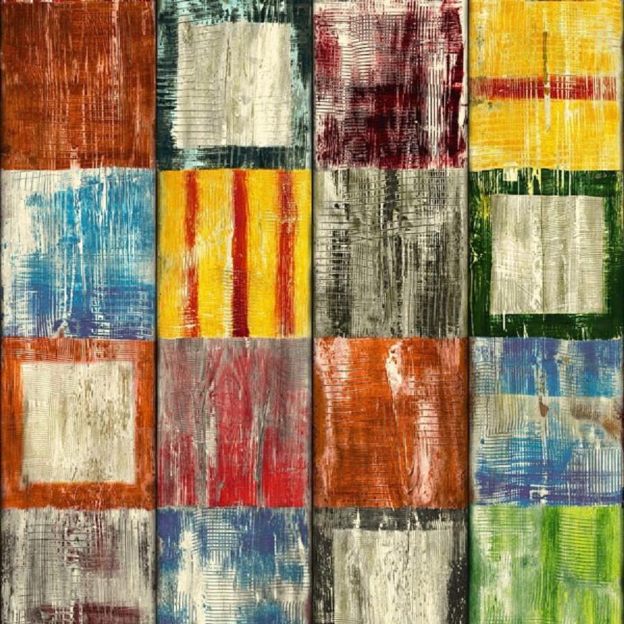 картинка 0576-346 D-C-fix 2х0.45м Пленка самоклеющаяся Декор Цветные квадраты от магазина